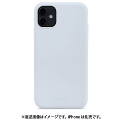 14894 [iPhone 11/iPhone XR用シリコンケース ソフトタッチ Mineral Blue]