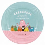 BPD-651 [プレート 17cm バーバパパ FAMILY プラスチック製 皿]
