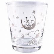 コップ タンブラー 250ml ガラス スヌーピー シルバー PA-801