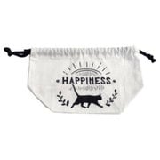 AJX-801 [お弁当袋 ランチ巾着 ランチバッグ HAPPINESS]