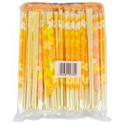 ポリ完封箸100膳 フラワーOR