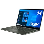 ノートパソコン 14.0型/Core i5-1135G7/メモリ 16GB/SSD 512GB/ドライブなし/Windows 10 Home/オフィスなし/ミストグリーン/インテル Evo プラットフォーム準拠 SF514-55T-H56Y/G