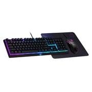 ゲーミング キーボード+マウス+マウスパッド3点セット Keyboard Combo MS112 MS-110-KKMF2-JP