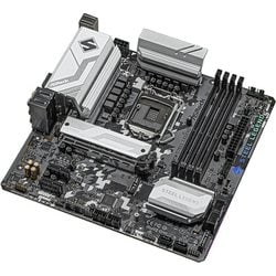ASRock B560M STEEL LEGEND マザーボード ASRock > B560M Steel Legend
