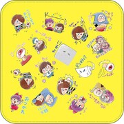 ゲゲゲの鬼太郎 ミニタオル スタンプ柄 [キャラクターグッズ]
