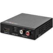 HDMIデジタルオーディオ分離器 デジタル(Toslink)/アナログ(2ch RCA)対応 4K/60Hz HD202A
