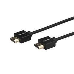 プレミアムハイスピードHDMIケーブル 2m 4K/60Hz オス/オス グリップコネクタ採用 HDMM2MLP