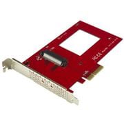 2.5インチU.2 NVMe SSD増設PCI Expressカード/PCIe Gen3準拠/PCIe x4スロット対応/SFF-8639コネクタ搭載 PEX4SFF8639