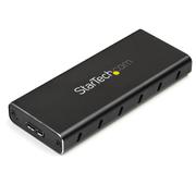 M.2 SATA SSDケース/USB Type-C接続/USB 3.1 Gen 2 (10Gbps) 準拠/Micro B - USB-C変換ケーブル付属 SM21BMU31C3