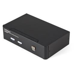 2ポートKVMスイッチ/シングルHDMIモニター/オーディオ対応/USB 2.0ハブ SV231HDMIUA