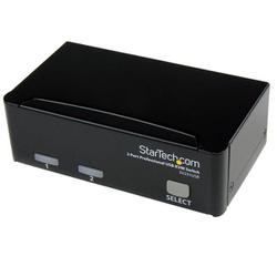 2ポートKVMスイッチ/VGA/USB 2.0ハブ SV231USB