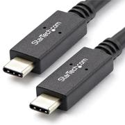 USB31C5C1M [USB-C - USB-C ケーブル 1m オス/オス USB 3.1 Gen 2 （10Gbps） 準拠 USB-IF認証取得]