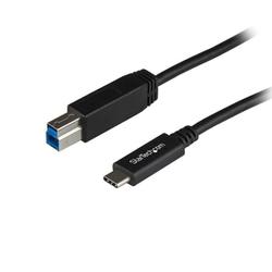 USB-C - USB-B ケーブル 1m オス/オス USB 3.1 Gen 2 （10Gbps） 準拠 USB31CB1M