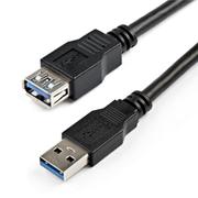 USB-A - USB-A 延長ケーブル 2m オス/メス USB 3.1 Gen1 (5Gbps) 準拠 USB3SEXT2MBK