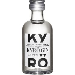 ヨドバシ.com - Kyro Distillery Company キュロ ジン ミニチュア ボトル 46.3度 50ml [ジン]  通販【全品無料配達】