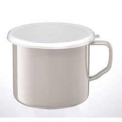 ホーローフードストッカー（ハンドルタイプ）14cm 1.9L FSH-14W