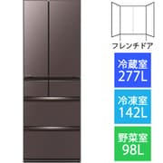 冷蔵庫(517L・フレンチドア) 6ドア WXDシリーズ 除菌機能 フロストグレインブラウン MR-WXD52G-XT