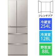 冷蔵庫(470L・フレンチドア) 6ドア WXシリーズ 除菌機能 グレイングレージュ MR-WX47G-C