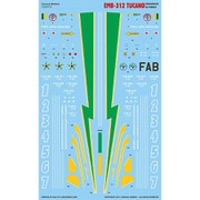 CD48133 1/48 エアクラフト用デカール EMB-312 エンブラエル EMB-312 ツカノ エスカドリラ・ダ・フマサ [プラモデル用品]