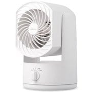 フォールディングサーキュレーター ACモーター 10cm 左右首振り ダイヤルスイッチ ホワイト AFC-250 WH