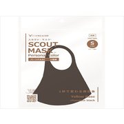 SCOUTMASKチョコレートBK 1枚