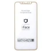 iFace ラウンドエッジ 強化ガラス 画面保護シート iPhone 11/XR 用 ベージュ
