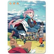 ゆるキャン△ フリースブランケット 原作版B [キャラクターグッズ]