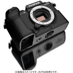 富士フイルム X-S10用 カメラハーフケース ブラック XS-CHXS10BK