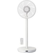 リビング扇風機 SEASONS（シーズンズ） DCモーター搭載 3D立体首振り ピュアホワイト R30J-DDA-W
