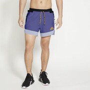ナイキ Dri-FIT フレックス ストライド CZ9053 057 ゴースト/ダークパープルダスト/ユニバーシティゴールド Sサイズ [ランニングウェア ショートパンツ メンズ]