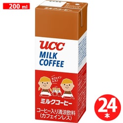 UCC上島珈琲 ミルクコーヒー AB 紙パック 200ml×24本