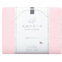 天使のガーゼ バスタオル ピンク TE2821