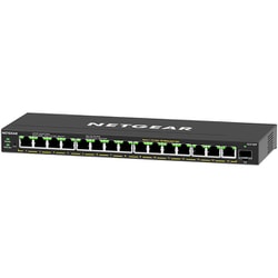 ホームオフィス向けPoE＋対応 （180W） ギガビット15ポートSFP 1スロット アンマネージプラススイッチ GS316EP-100JPS