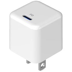 USB急速充電器 ACUSB-C-PD20W USB PD（パワーデリバリー）対応 20W USB-C×1 ホワイト AC-032