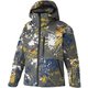 Jr.SKI PRINT PARKA Z2ME1910 カーキWP 160サイズ [スキーウェア ジャケット ジュニア]