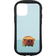 BPMC-01D [iPhone 12 mini ハイブリッドクリアケース PUI PUI モルカー チョコ]