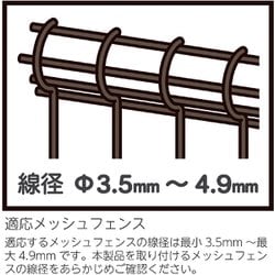 ヨドバシ.com - 大里 52-268 [さくさくエクステリア グレー色（メッシュフェンス用目隠しパーツ）100個入] 通販【全品無料配達】