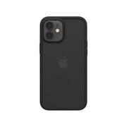 SE_ILSCSPTAP_BK [AERO+  iPhone 12 mini 用 PC・TPUハイブリッドケース Frosty Black（フロスティブラック）]