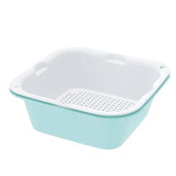 ザル バット ザルバットン 特盛 シェリー プラスチック製 ミントブルー
