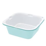 ザル バット ザルバットン 特盛 シェリー プラスチック製 ミントブルー