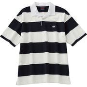 ショートスリーブ 4インチストライプ ラグビージャージ(ユニセックス) S/S 4INCH STRIPE JERSEY RA30064 オフホワイト XLサイズ [ラグビー シャツ メンズウェア]