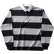 4インチストライプ ラグビージャージ 4INCH STRIPE RUGBY JERSEY RA40096 ネイビー Mサイズ [ラグビー シャツ メンズウェア]