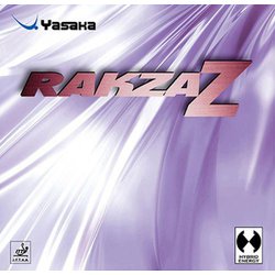 B87 90 [YASAKA（ヤサカ） 裏ソフトラバー ラクザZ ブラック 特厚]