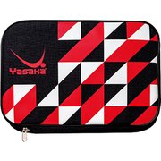 H144 20 [YASAKA（ヤサカ） 卓球バッグ・ケース クラストライケース レッド]