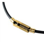 HLCNNBG52 [Healthcare Necklace Neutral （Black × Gold） 52cm]