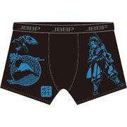 BBP-02ABS 鬼滅の刃 日本限定ボトルボクサーパンツ 日本限定 黒 S（子供） [キャラクターグッズ]