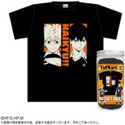 HQ-04ABF ハイキュー！！ ボトル入りTシャツ A 黒 [キャラクターグッズ]