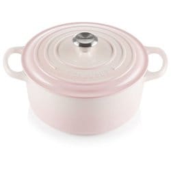 ヨドバシ Com ル クルーゼ Le Creuset シグニチャー ココット ロンド 22cm シェルピンク 通販 全品無料配達