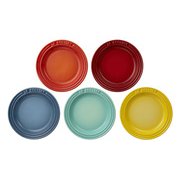 ミニ・ラウンド・プレート(5枚入り) レインボー 【国内正規品】 69190127849013