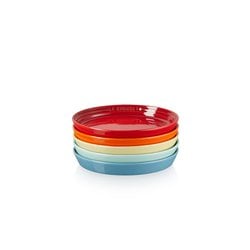 LE CREUSET ル・クルーゼ　ネオラウンドプレート レインボー 22cm Amazon.co.jp: ル・クルーゼ(Le Creuset) 皿 セットネオ